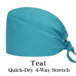 Quick-Dry Spandex Medical Caps Soft Hospital Surgical Hats Dental Clinic Scrub Caps Beauty Salon SPA Work Headwear MSG-02