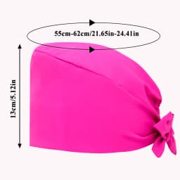 Quick-Dry Spandex Medical Caps Soft Hospital Surgical Hats Dental Clinic Scrub Caps Beauty Salon SPA Work Headwear MSG-02