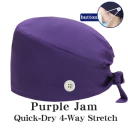 Quick-Dry Spandex Medical Caps Soft Hospital Surgical Hats Dental Clinic Scrub Caps Beauty Salon SPA Work Headwear MSG-02
