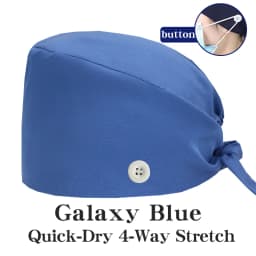 Quick-Dry Spandex Medical Caps Soft Hospital Surgical Hats Dental Clinic Scrub Caps Beauty Salon SPA Work Headwear MSG-02