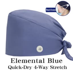 Quick-Dry Spandex Medical Caps Soft Hospital Surgical Hats Dental Clinic Scrub Caps Beauty Salon SPA Work Headwear MSG-02