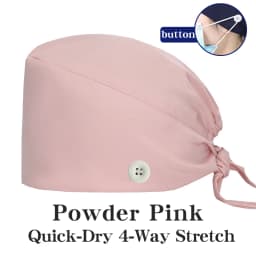 Quick-Dry Spandex Medical Caps Soft Hospital Surgical Hats Dental Clinic Scrub Caps Beauty Salon SPA Work Headwear MSG-02