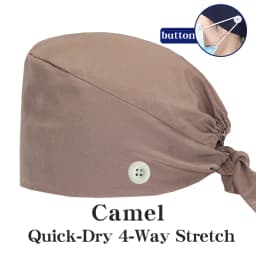Quick-Dry Spandex Medical Caps Soft Hospital Surgical Hats Dental Clinic Scrub Caps Beauty Salon SPA Work Headwear MSG-02