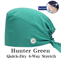 Quick-Dry Spandex Medical Caps Soft Hospital Surgical Hats Dental Clinic Scrub Caps Beauty Salon SPA Work Headwear MSG-02