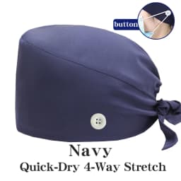 Quick-Dry Spandex Medical Caps Soft Hospital Surgical Hats Dental Clinic Scrub Caps Beauty Salon SPA Work Headwear MSG-02