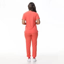 Stretchy Medical Scrubs Uniform Doctor and Nurse Uniform Durable Dental Pediatric Quick-Dry Healthcare Workwear Scrub Set 42109