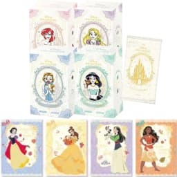 Genuine Disney Card Princess Diaries Commemorative Edition Snow White Shining Dazzling Anime Collectible Cards Gift Toys