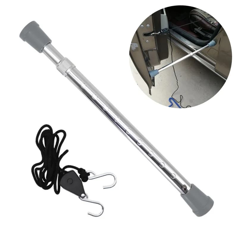 Aluminum Alloy Hood Prop Tools Nylon Rope Kit Paintless Dent Repair Tool Engine Cover Repair Tool Car Dent Repair