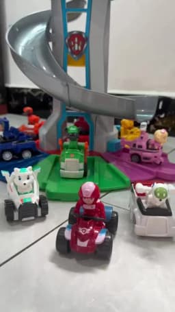 Paw Patrol Toy Set Cartoon Anime Figures Patrol Canine Chase Skye Rebound Bicycle Home Decoration Birthday Gifts adult toys 