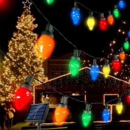 6.5M 30 LED Strawberry Christmas Lights Outdoor Fairy Light Strawberry Christmas String Light for Wedding Party Tree Decor