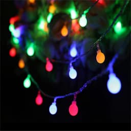 10M 100 LED RGB Garland String Fairy Ball Light for Wedding Christmas Holiday Decoration Lamp Festival Outdoor Lighting 220V