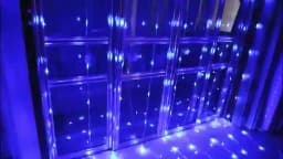 3x2/3x3/6x3M LED Meteor Shower Rain Waterfall Curtain Lights Christmas LED String Lights Window Waterfall Fairy Icicle Lights
