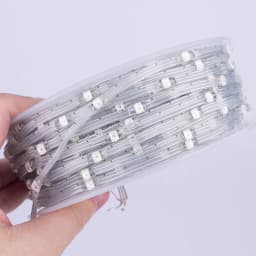 5V 12V WS2811 WS2812 3PIN Clear Lense LED String Lights Dream Color RGBIC Addressable Individually Fairy Seed Pixels Light