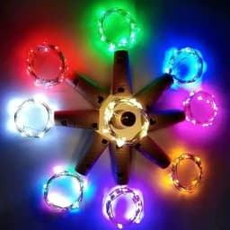 10PCS/Lot LED Wine Bottle Lights with Cork Fairy Mini String Lights Liquor Bottles Crafts Party Wedding Decoration