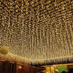 220V 110V Connectable Icicle String Lights Waterproof Christmas Icicle Lights Outdoor