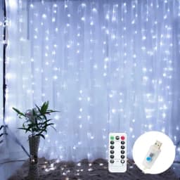 Christmas Lights Led Decoration Fairy New Year's Decor for Room Garlands String Curtain Waterfalls Strip Bedrooms 2024 Noveltie