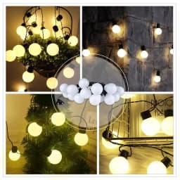 Outdoor Garland Street G50 Bulb String Light Christmas Lamp For Garden Party Camping Holiday Lighting