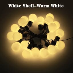 Solar Led Fairy Lights Outdoor Garland Street G50 Bulb String Light For Garden Holiday Christmas Decoration