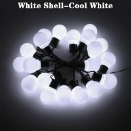 Solar Led Fairy Lights Outdoor Garland Street G50 Bulb String Light For Garden Holiday Christmas Decoration