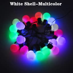 Solar Led Fairy Lights Outdoor Garland Street G50 Bulb String Light For Garden Holiday Christmas Decoration