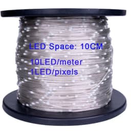 Wholesale Full Dream Color LED Strip String Fairy Lights WS2811 RGBIC Addressable Individually 5V IP67 Decorate Christmas Tree