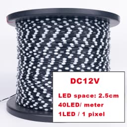 DC12V WS2811 WS2812 SK6812 Dream Color Fairy String Lights RGBIC Addressable Individually Room TV Party Kitchen Decoration