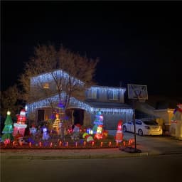 Street Garland on House Led Icicle Lights Christmas Ornaments New Year 2026 Home Decor Four Light Colors Available Ice Festoon