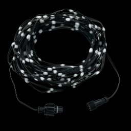 DC5V 12V 20AWG Black Wire Milky Lenses 5cm/10cm Pitch 50ct/100ct/200ct Seed LED Pixel String Light WS2811 RGB Addressable IP67