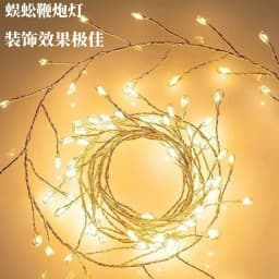 3/6M USB Powered Remote Control Fairy Lights for Wedding Christmas Party Garden Decoration Firecracker String LED Lights