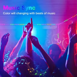 USB RGBIC Smart Fairy Lights WS2812B Waterproof PVC Wire Bluetooth String Light Decoration for Christmas Party Wedding Home