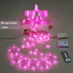 AC110V or 220V Holiday Lighting LED Fairy lights Star Curtain String luminarias Garland Decoration Christmas Wedding Light 3M