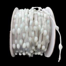 DC5V 15/20/25/30mm/50mm/100mm Pitch SK6812-RGBW LED Pebble Seed Pixel String Light Addressable Full Color IP67 Clear Wire