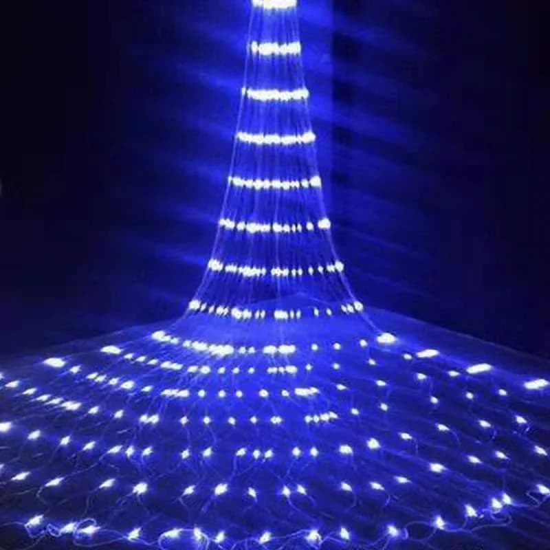 LED 3X2/3X3M Waterfall Curtain Icicle String Lights Meteor Shower Garland Fairy Lights for Christmas Wedding Party Garden Decor