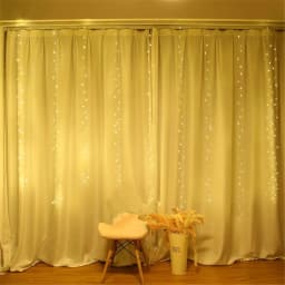 Wedding Garland Fairy Lights Outdoor 8 Mode LED USB Curtain Light String Holiday Garden Light EID Mubarak Valentine's Day