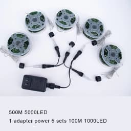 Stars Twinkle Christmas Tree Garland Room Decoration Xmas Fairy Lights Plug in Green Copper Wire String Lights 100m 200m 300m