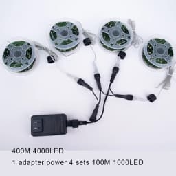 Stars Twinkle Christmas Tree Garland Room Decoration Xmas Fairy Lights Plug in Green Copper Wire String Lights 100m 200m 300m