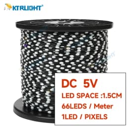 WS2811 5V RGB Outdoor Lights Garland LED Curtain Strip Waterproof Programmable Addressable Cuttable for Arduino Raspberry Pi