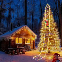 1/3M Santa Claus Climbing Ladder String Lights USB 8 Modes LED Lamp Christmas Decoration for Garden Cristmas Tree New Year Gift