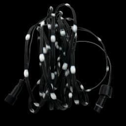 DC5V 12V 1000/3000ct Black Wire WS2815 Dual Signal 4Pin LED Pebble Seed Pixel String Light RGB Addressable IP67 2cm-20cm Spacing