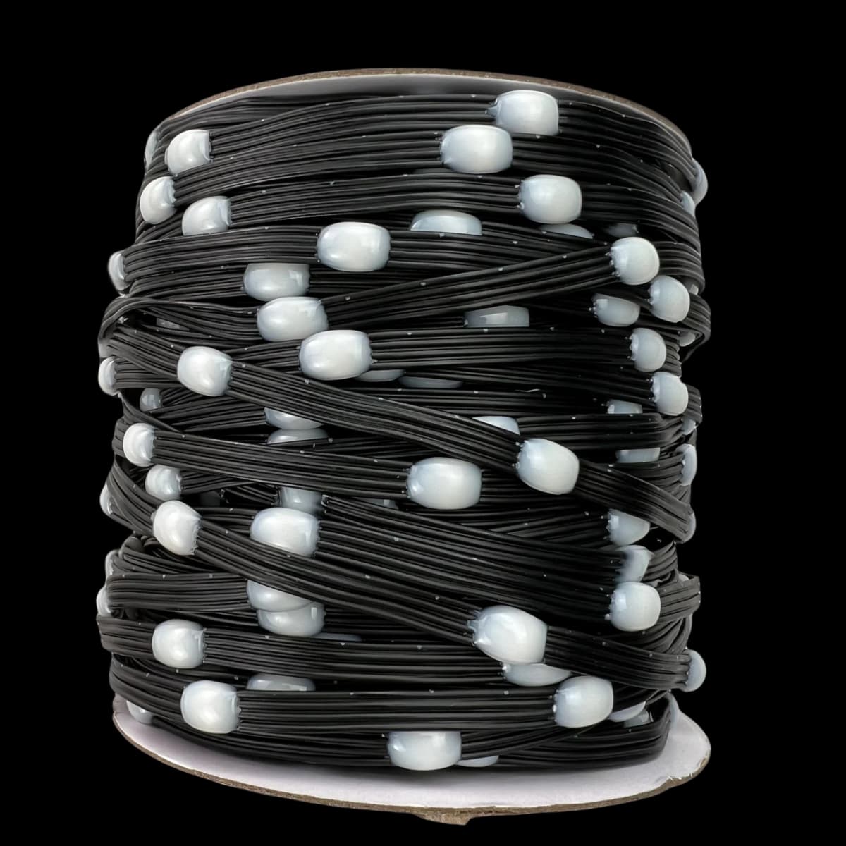 DC5V 12V 1000/3000ct Black Wire WS2815 Dual Signal 4Pin LED Pebble Seed Pixel String Light RGB Addressable IP67 2cm-20cm Spacing