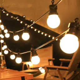 G50 Lamp 25LED Garland Fairy String Lights White Wedding Christmas Decoration Outdoor For Holiday Party 2024 Street Camp Decor