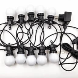G50 Lamp 25LED Garland Fairy String Lights White Wedding Christmas Decoration Outdoor For Holiday Party 2024 Street Camp Decor