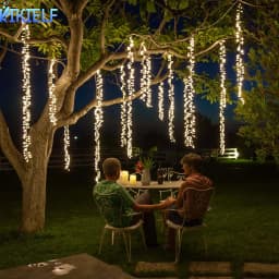 LED String Lights Christmas Garland Led Firecracker Racimos Fairy Lights For Patio Party Wedding Party Garden Tree Decoration