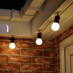 15M 20 Bulb Connectable Vintage Festoon Ball String Lights 75LED Christmas Fairy Lights for Outdoor Patio Party Garland Lighting