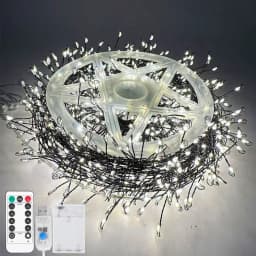 1.5m 3m 6m 9m LED Fairy Lights with 13key Remote Control USB Battery 5V DC Powered Firecracker Weaving String for Home Decor