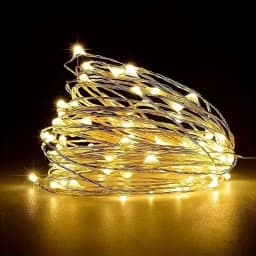 LED Lights String Copper Silver Wire Garland Bedroom Home Thanksgiving Festoon Party Holiday Lights Decoration