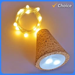 Wodden Bar LED Wine Bottle Cork 2M String Fairy Lights Christmas Decoration Led Bottle Lights Holiday Copper Wire Lights String