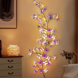 LED Willow Vine And Butterfly Fairy Lights, 8 Modes, Powered by USB for Bedroom Decoration, Mother'S Day, Valentine'S Gifts