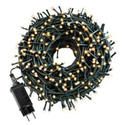 Waterproof Christmas Tree LED String Light 24V EU Plug/US Plug/Solar Fairy Lights LED Garland, for Outdoor Garden Room Decor