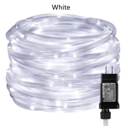 Christmas Decorations Tube Fairy Lights For Home 2026 Festoon Led Tube Rope String Light Plug-Operated 10/20/30/40M New Year